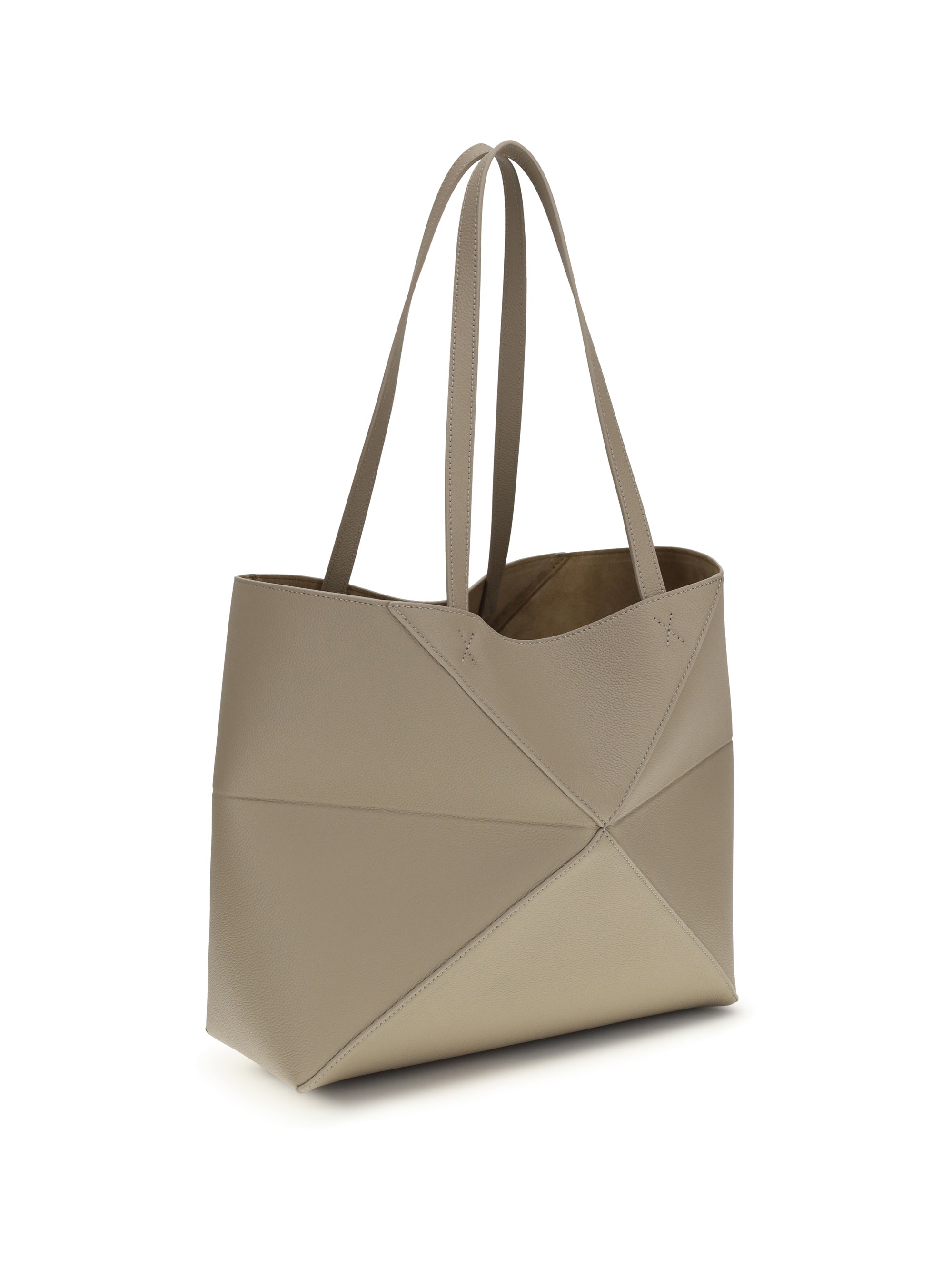 medium puzzle fold tote bag