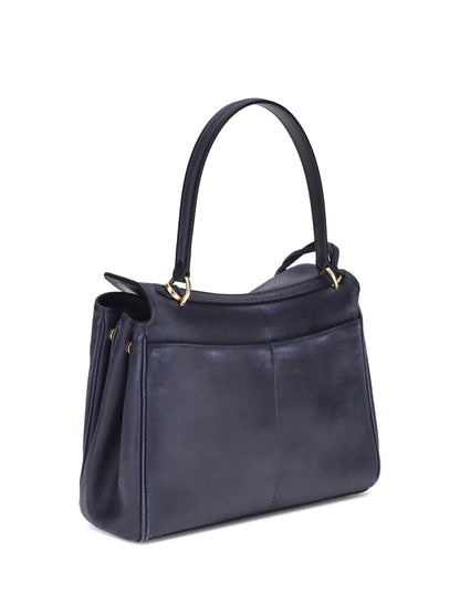 rodeo small shoulder bag in used-effect leather