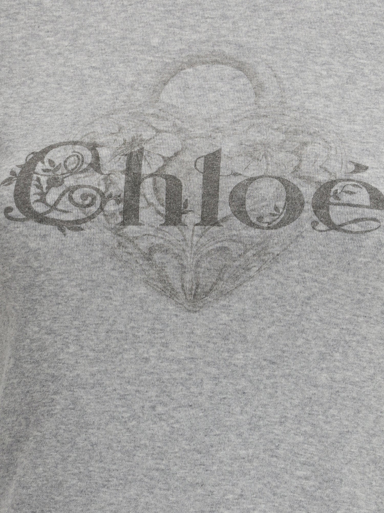 CHLOÉ M baby fit logo t-shirt