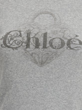 CHLOÉ M baby fit logo t-shirt