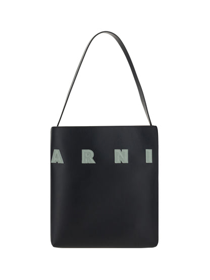 MARNI OS leather tote bag 