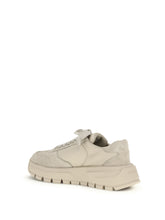 PRADA 36 suede and re-nylon sneakers