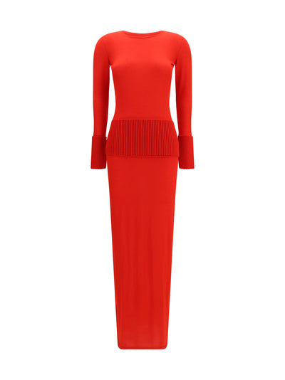 bodycon merino-wool dress