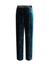 moiré velvet tuxedo pants