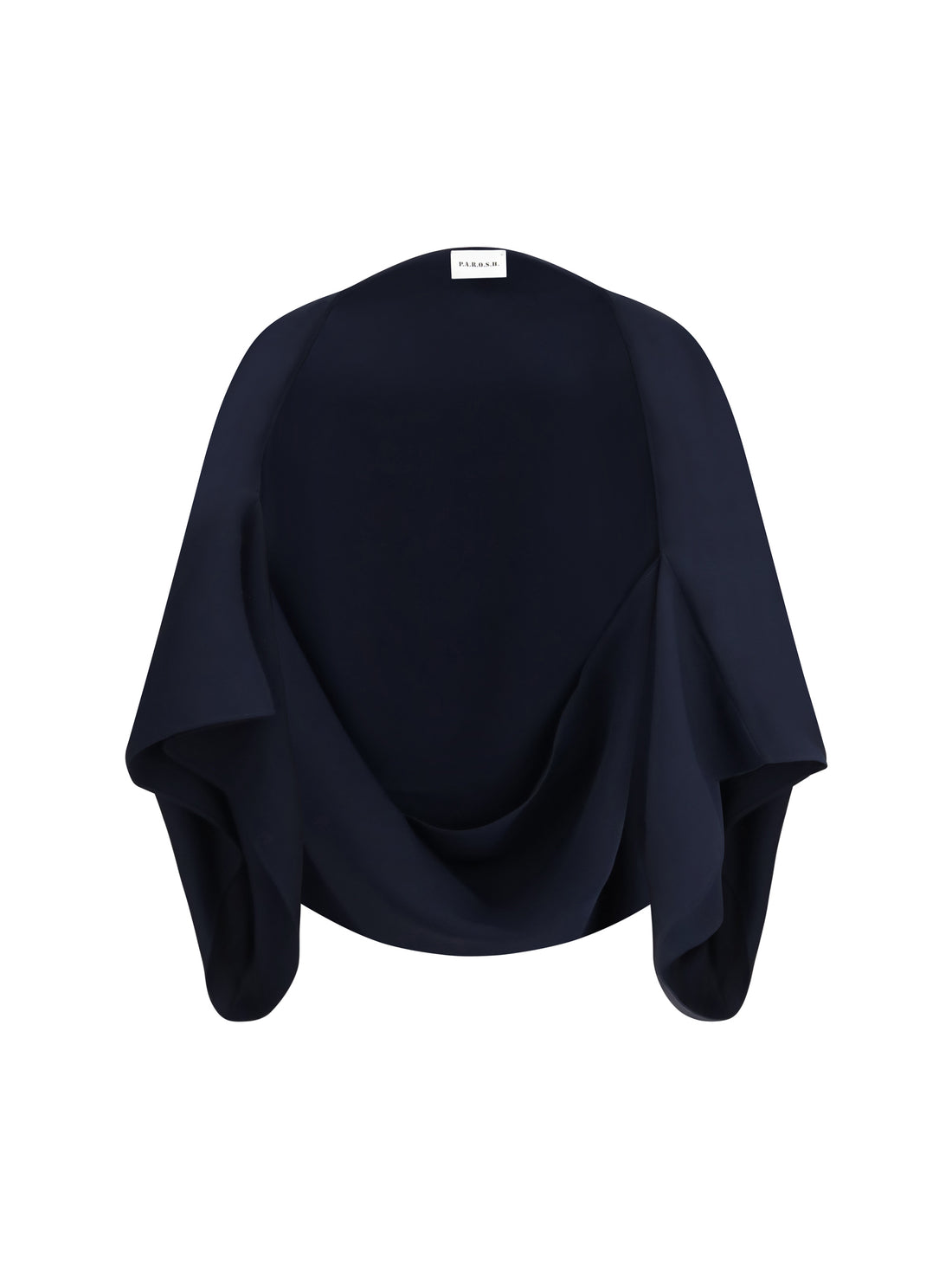 P.A.R.O.S.H. OS draped mid-length sweatshirt
