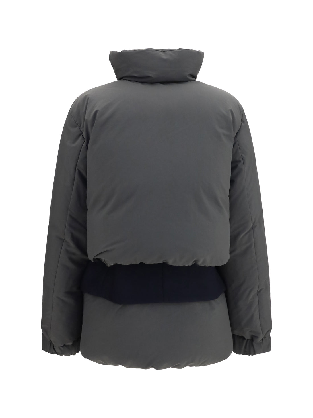 SACAI 3 double padded jacket with zip closure