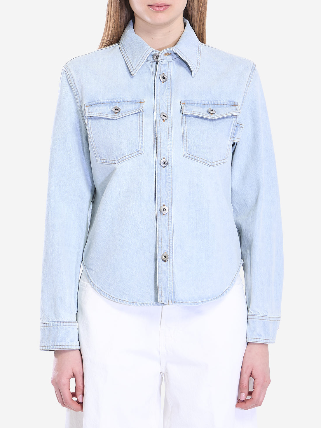 BOTTEGA VENETA 40 denim shirt