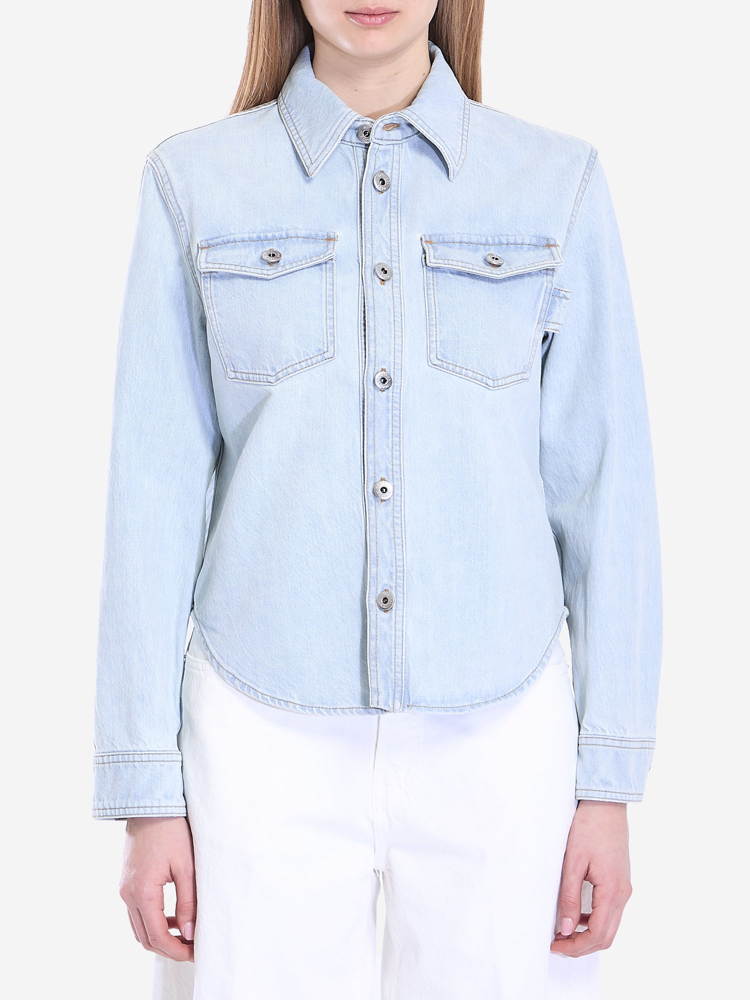 BOTTEGA VENETA 40 denim shirt