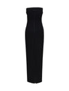 long stretch viscose dress