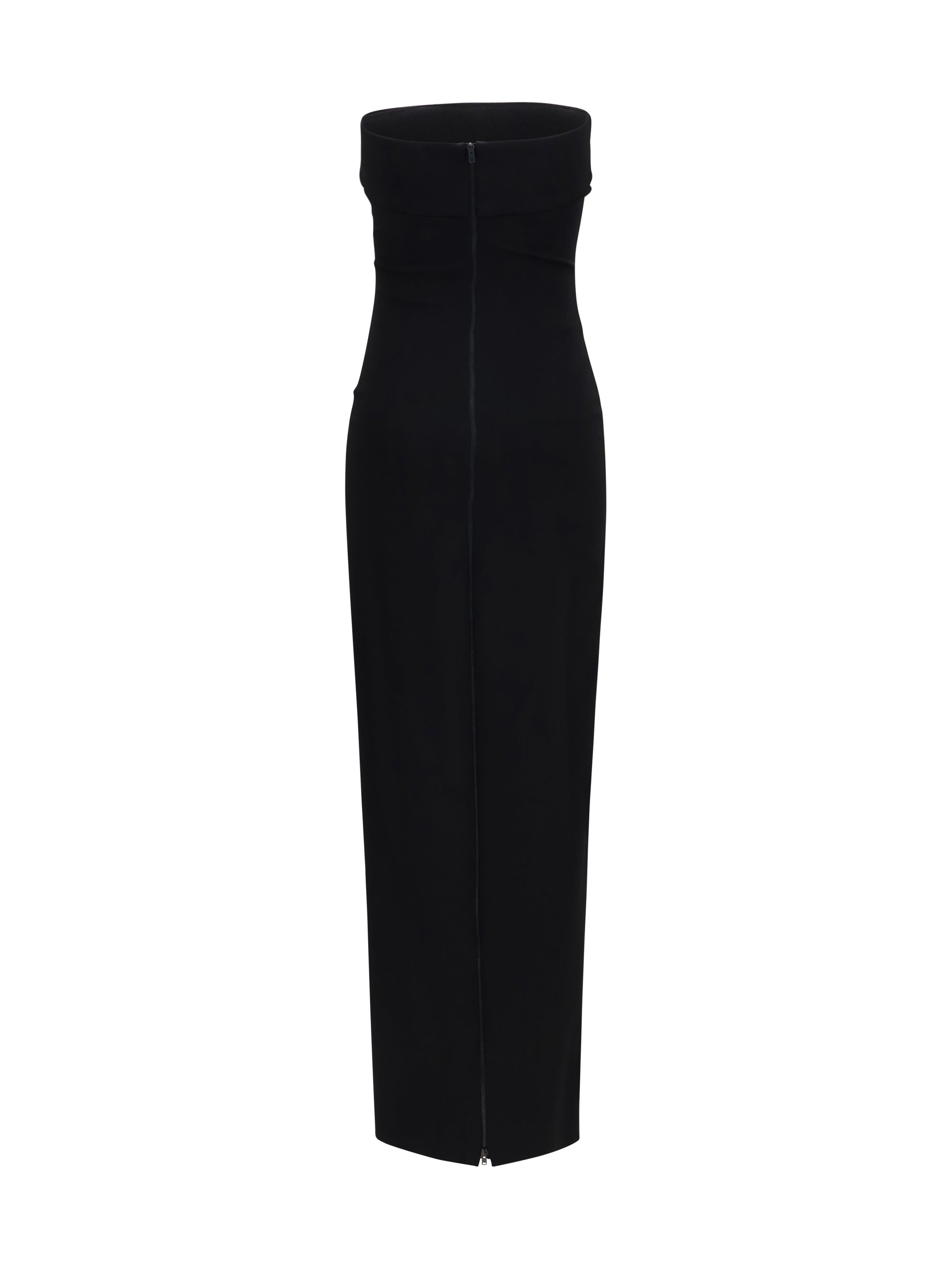 long stretch viscose dress
