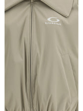 BALENCIAGA M logo zip sweatshirt