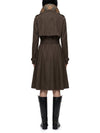 long pembury trench coat in gabardine
