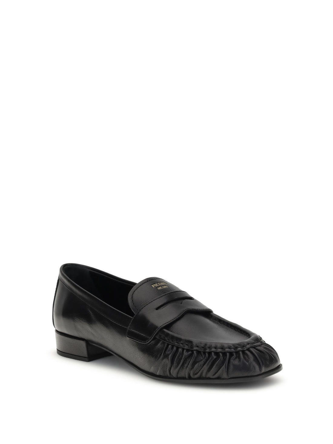 leather loafers