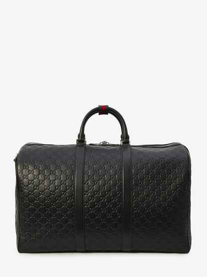 GUCCI OS gg emblem duffle bag large