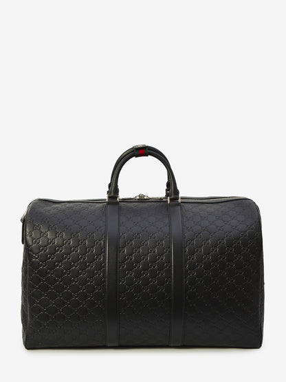 GUCCI OS gg emblem duffle bag large