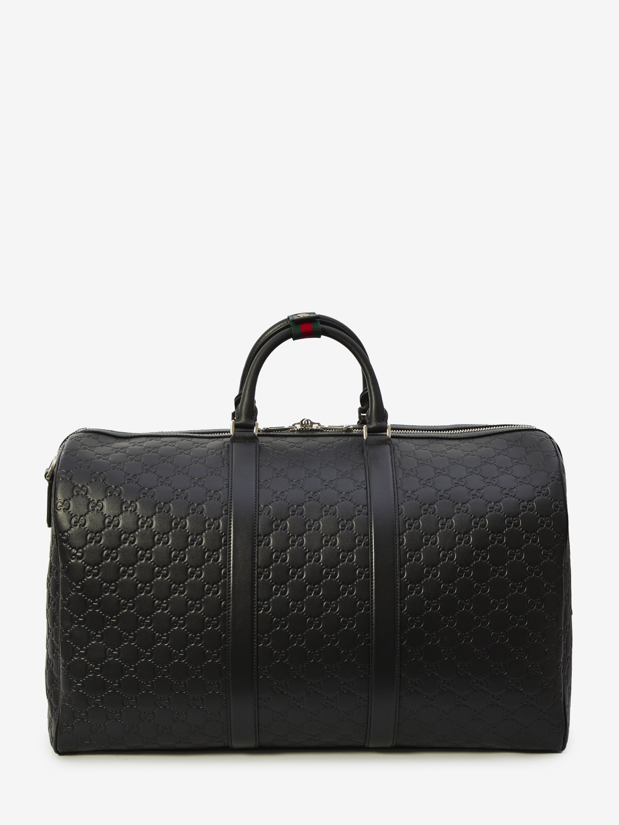 gg emblem duffle bag large