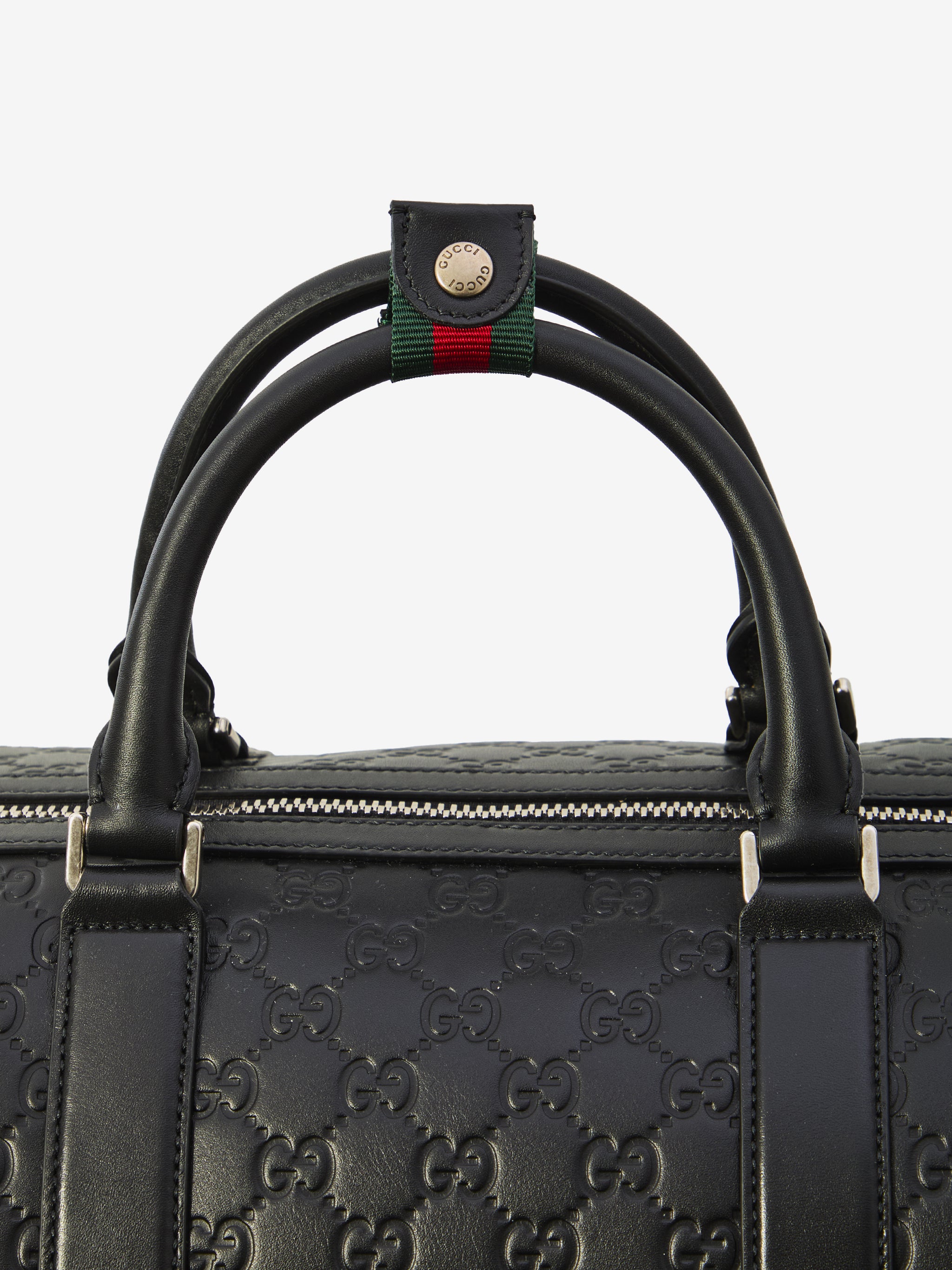 gg emblem duffle bag large