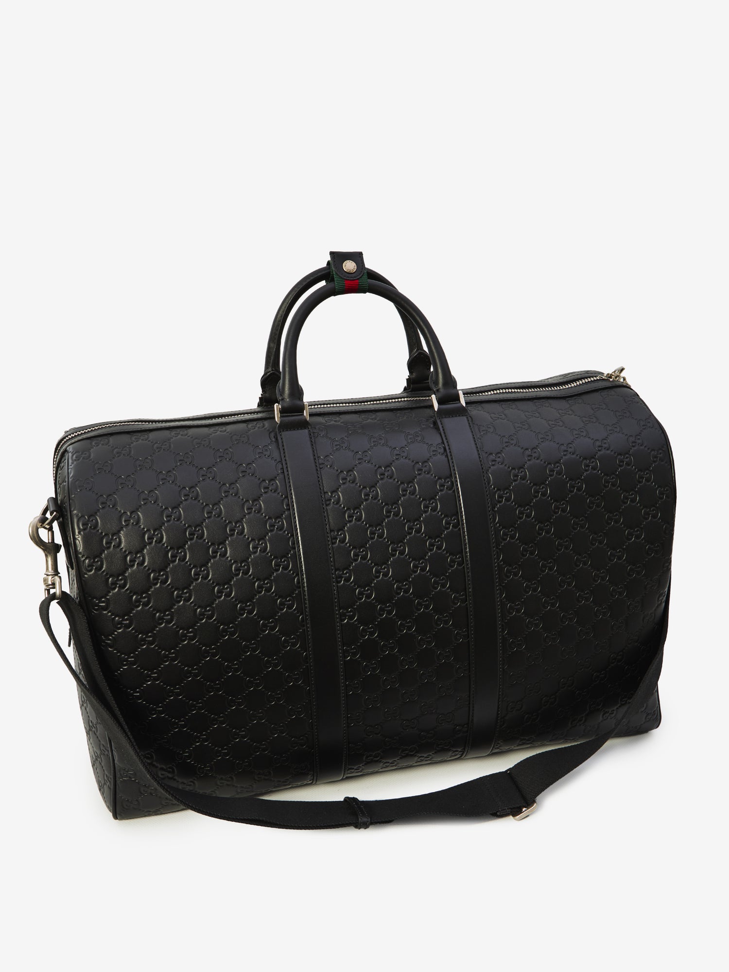 GUCCI OS gg emblem duffle bag large
