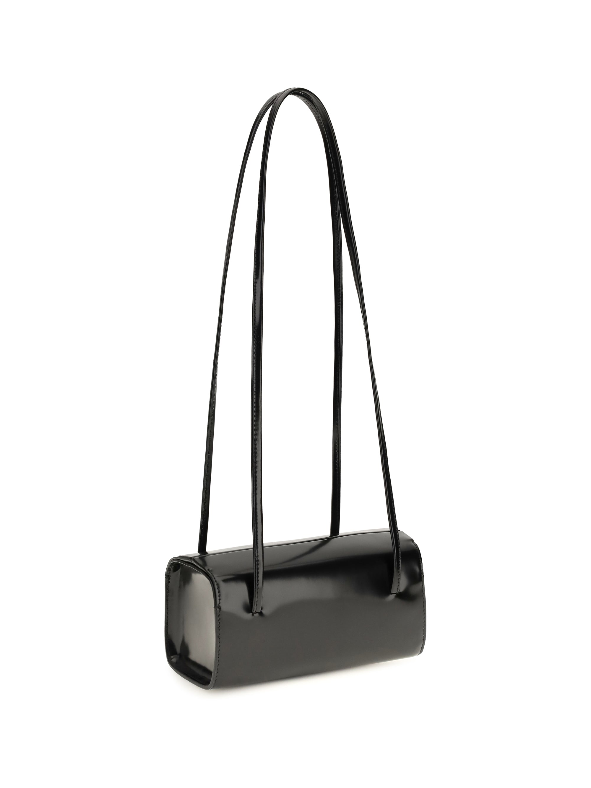 mie brushed leather shoulder bag