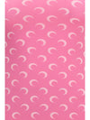 long-sleeve top with iconic all-over contrasting moon logo print