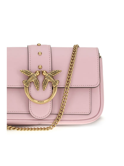 PINKO OS love one shoulder bag