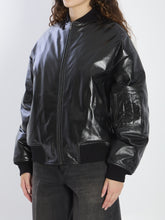SALVATORE SANTORO 38 leather bomber jacket 
