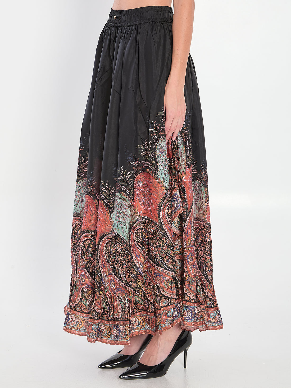 ZIMMERMANN 01 rhiannon ruffle maxi skirt 