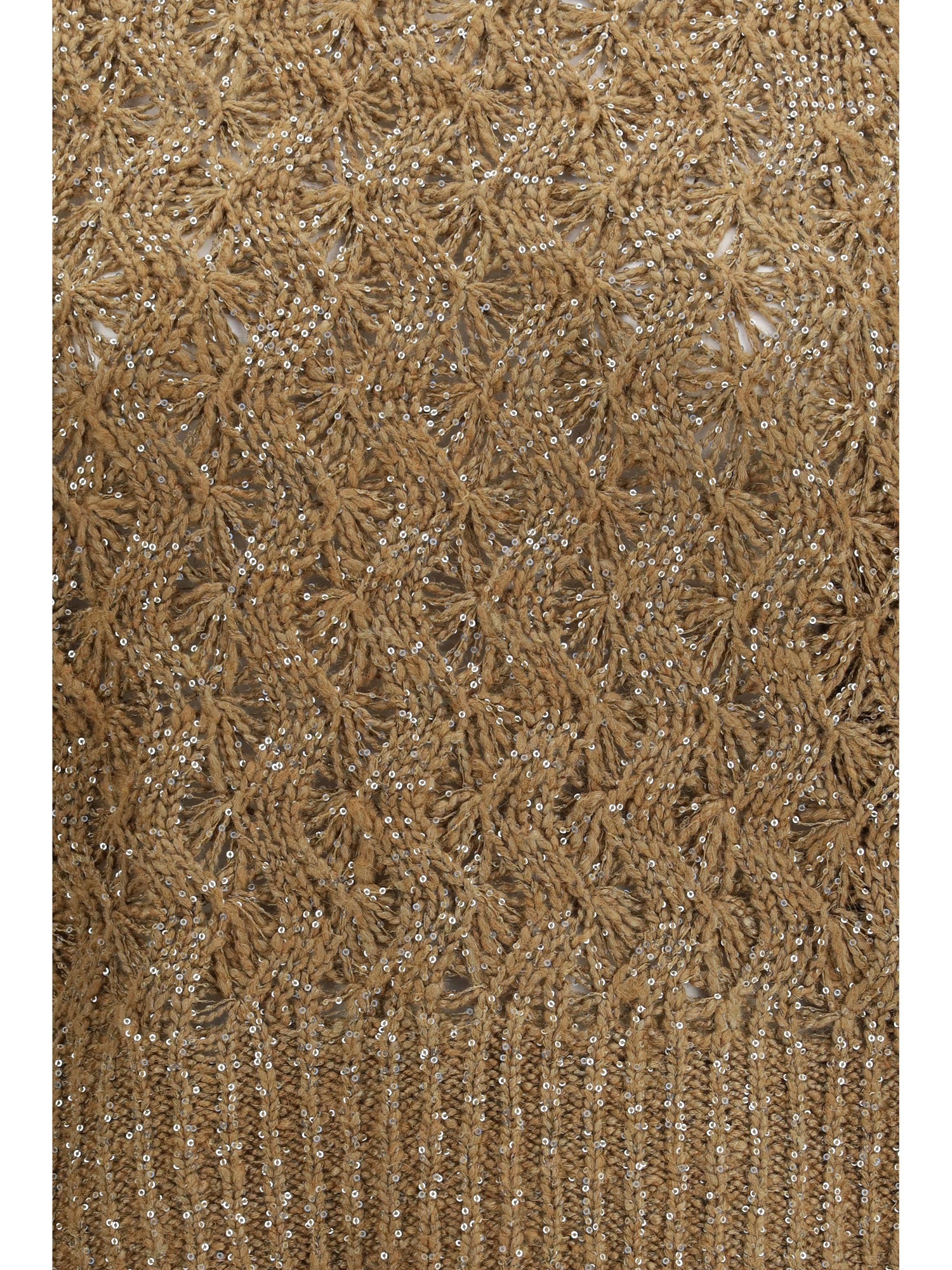 BRUNELLO CUCINELLI L open-knit construction sweater 