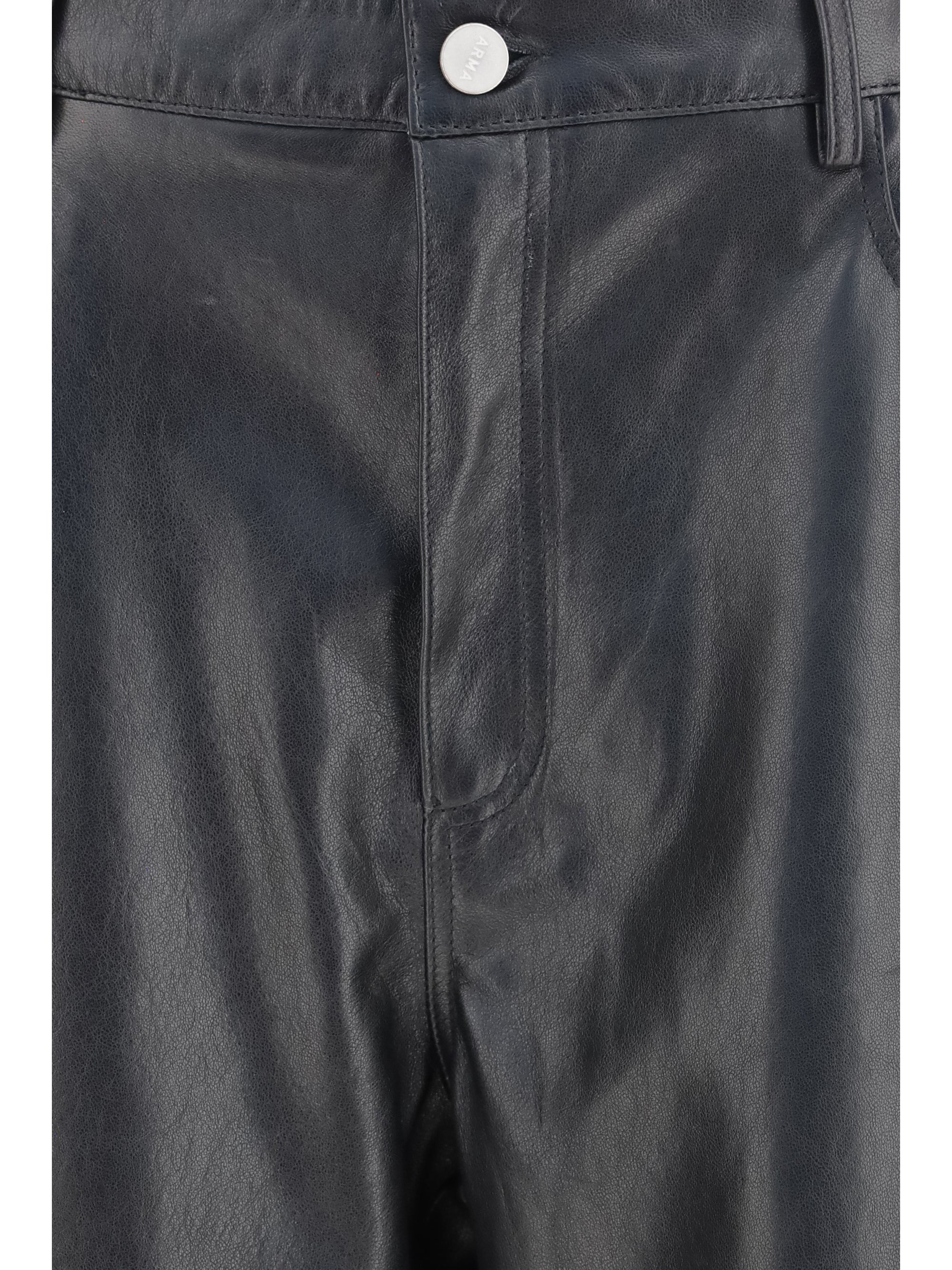 ece barrel leather pants