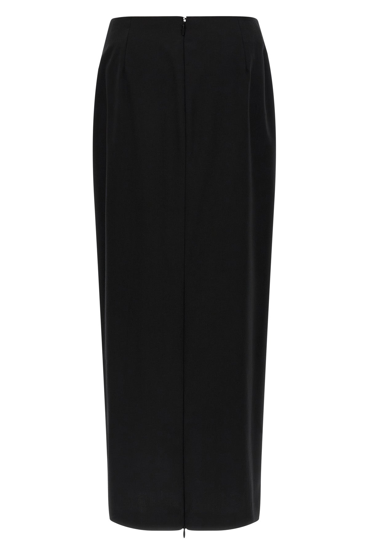 long bartelle long skirt in light wool