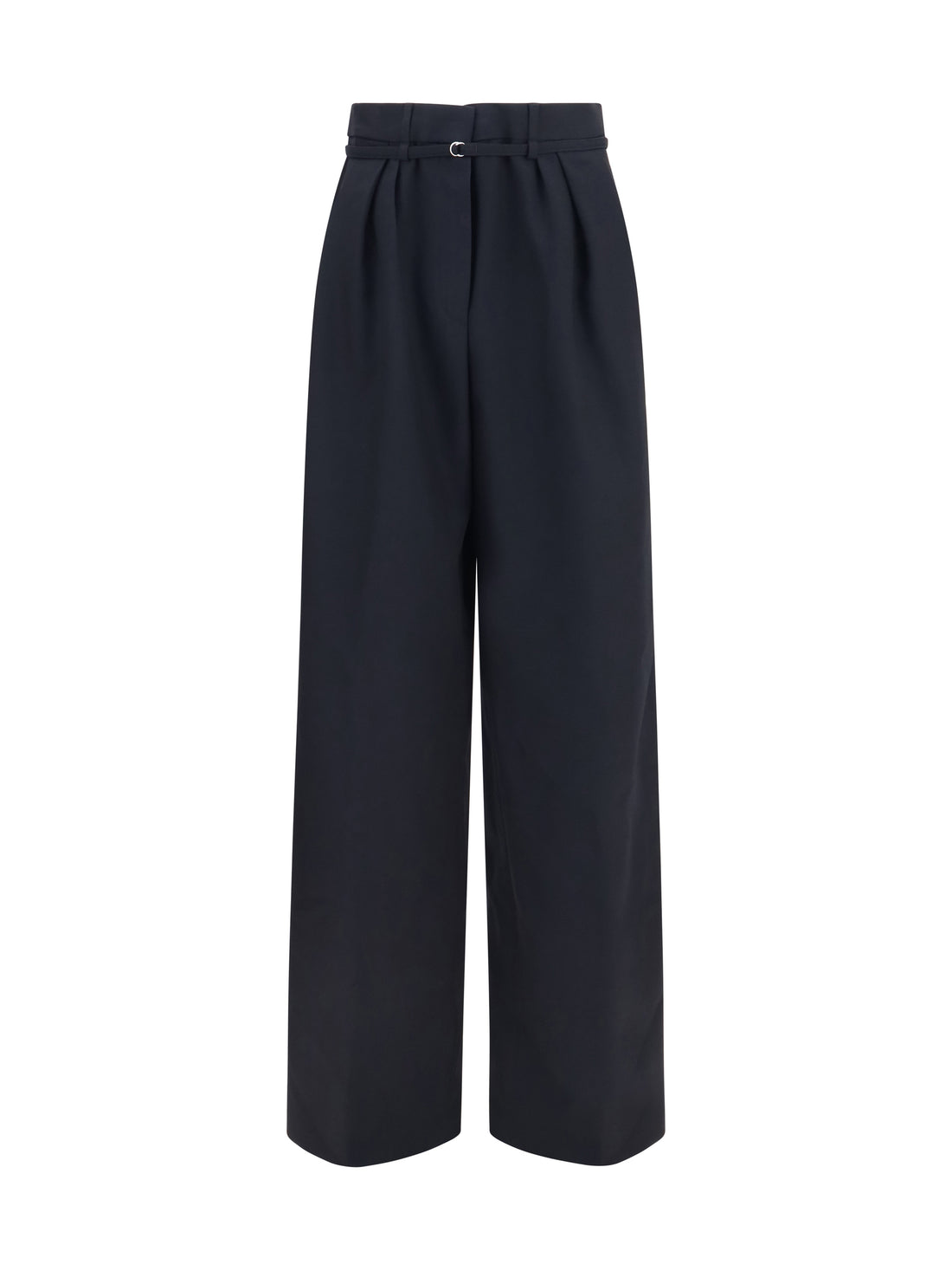 DRIES VAN NOTEN 36 wide-leg pants with drawstring