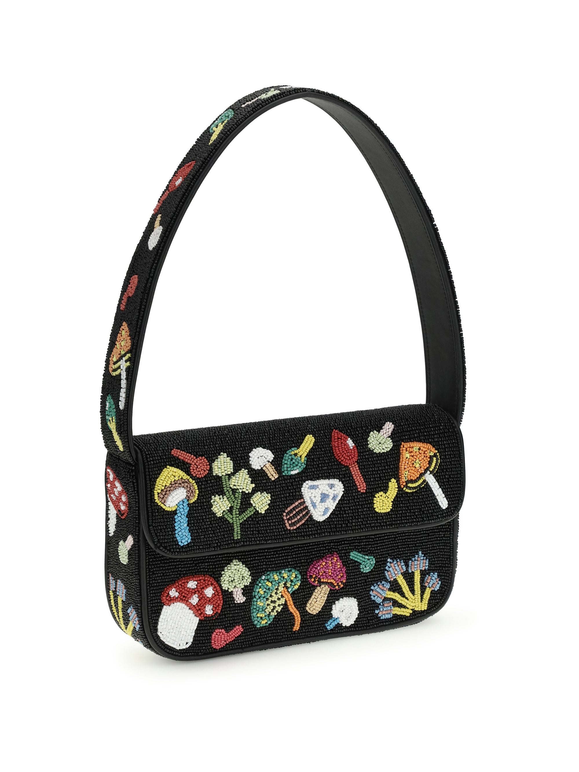 tommy shroomscape beaded shoulder bag