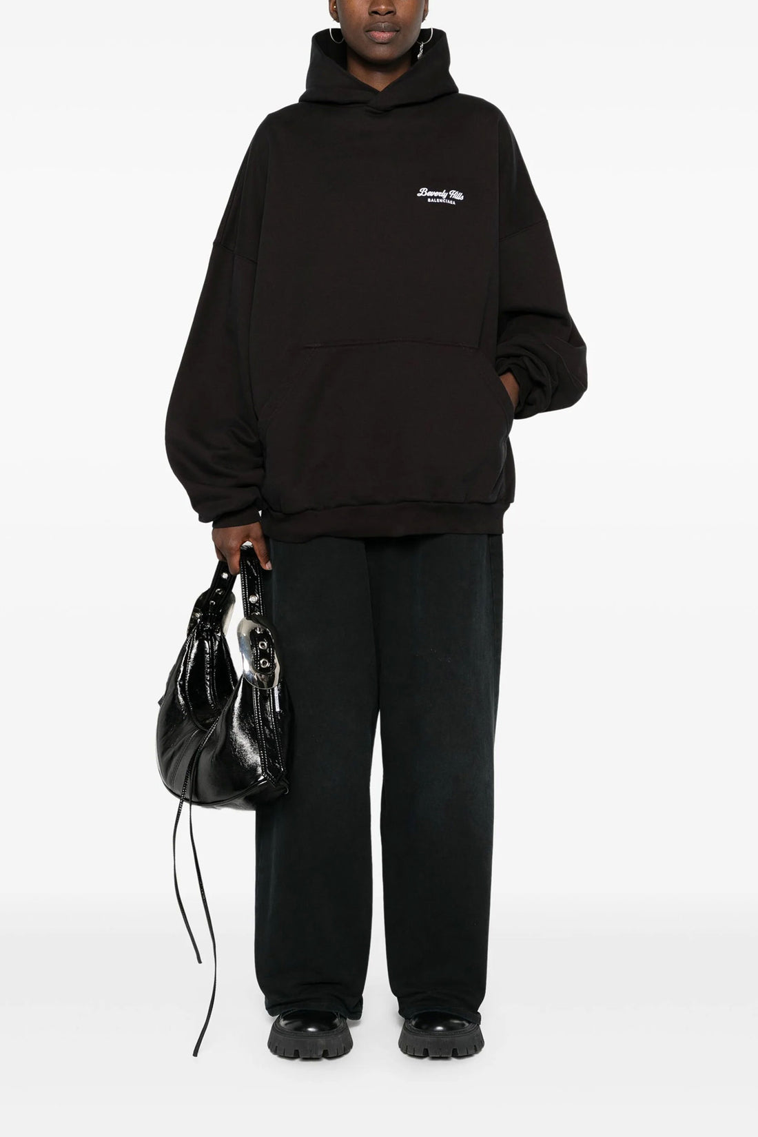BALENCIAGA 1 beverly hills cotton hoodie
