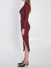 SELF PORTRAIT M midi dress with cut-out