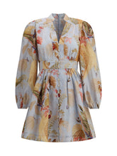 ZIMMERMANN 2 ascension plunge mini dress