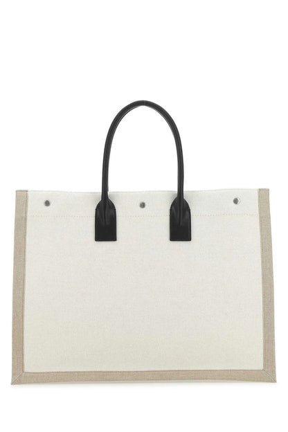 Rive Gauche Natural Canvas Tote