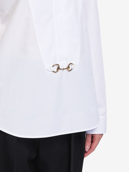 GUCCI 40 shirt with horsebit