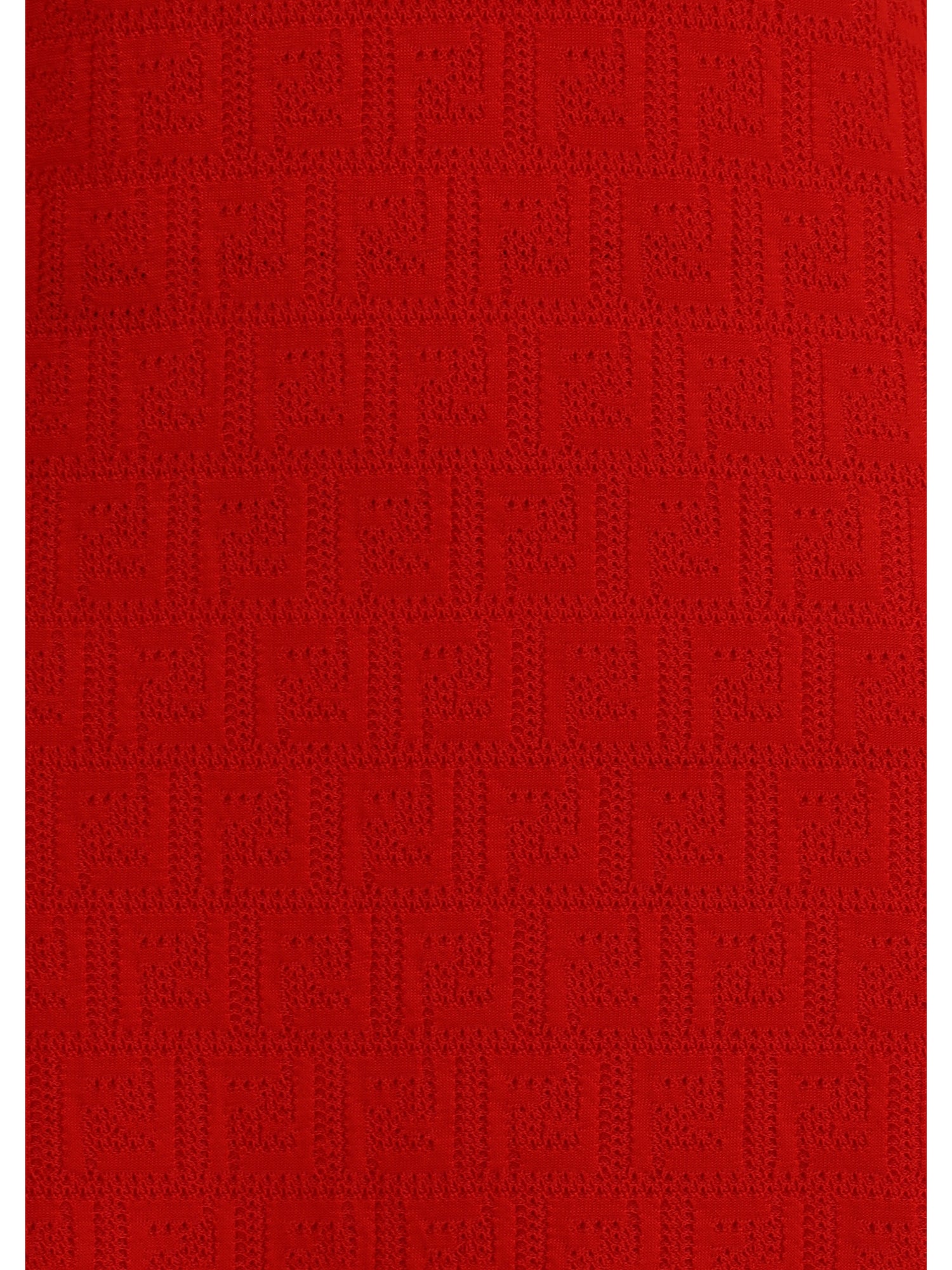 FENDI 40 knitted midi dress