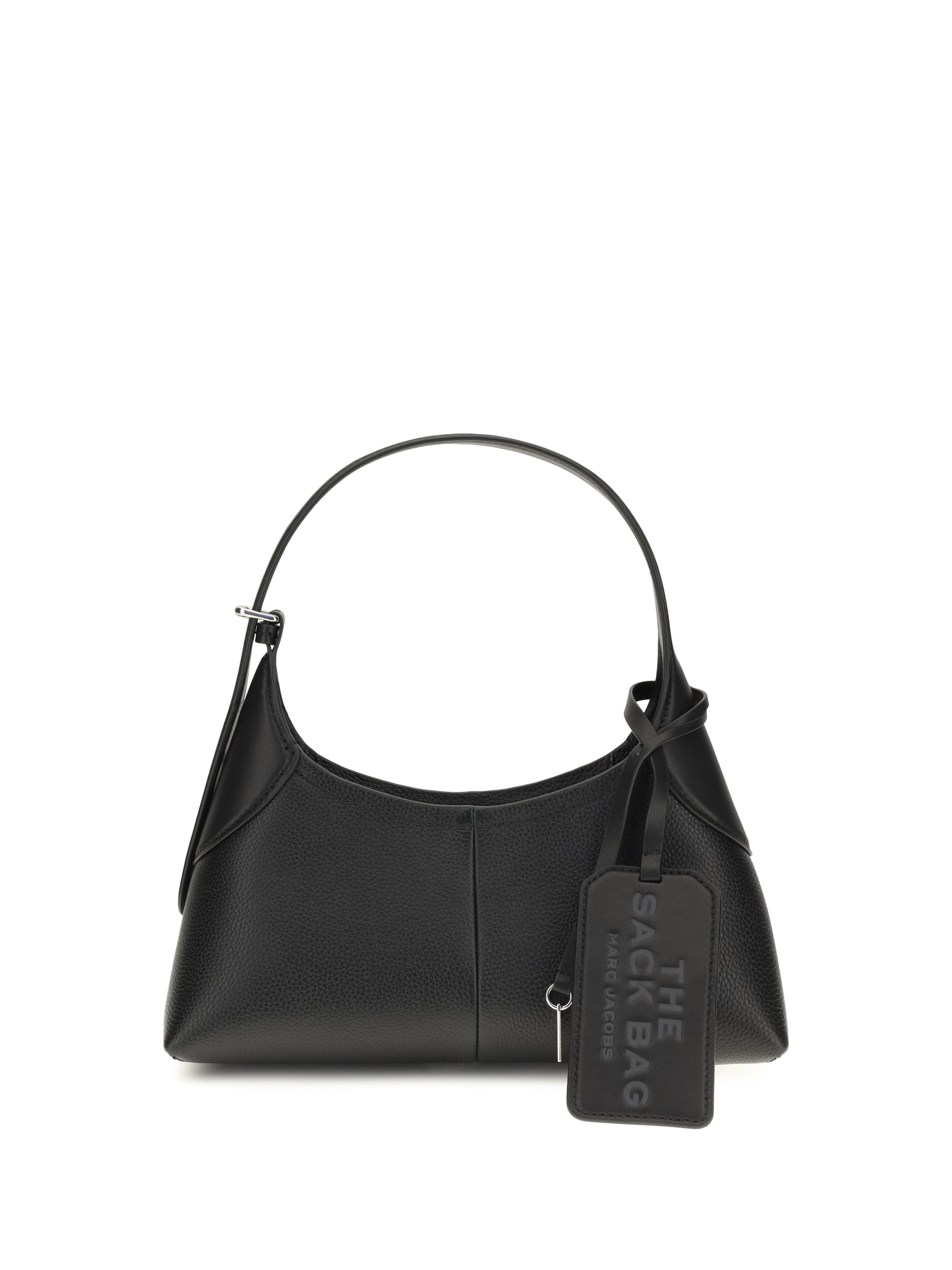 small belted sack shoulder bag