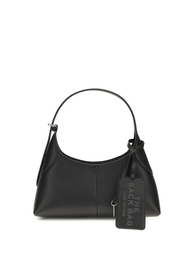 small belted sack shoulder bag