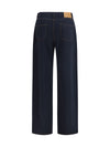 baggy pants in pure cotton satin