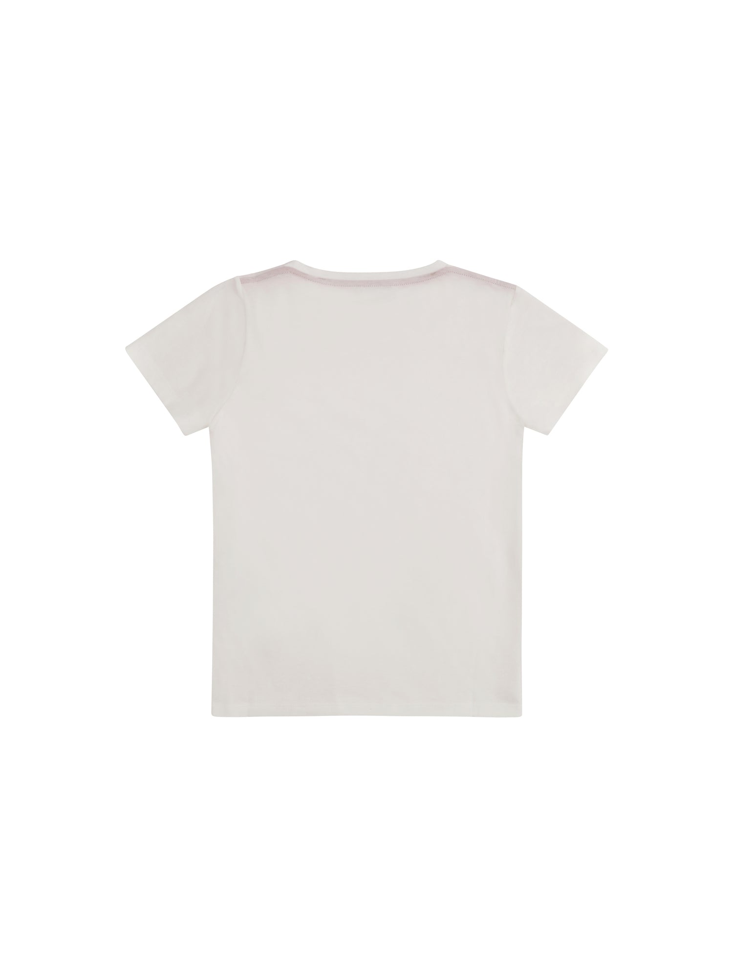 GUCCI 10Y t-shirt with a contrasting logo print on the chest pocket