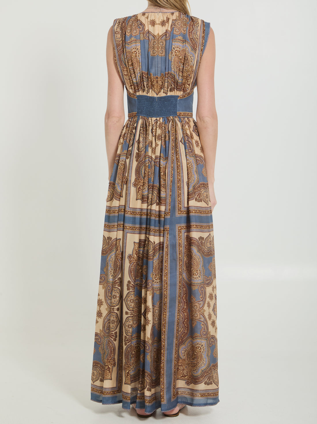 ZIMMERMANN 0 mahon waisted maxi dress