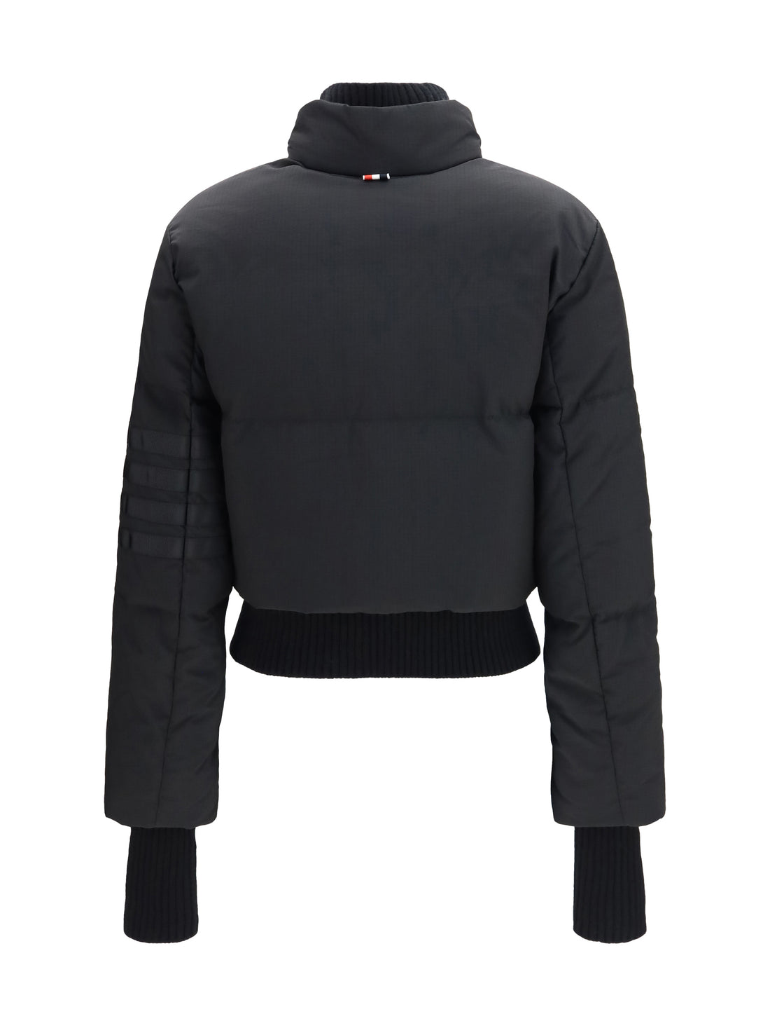 THOM BROWNE 40 short padded jacket with front zip