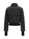 short padded jacket with front zip