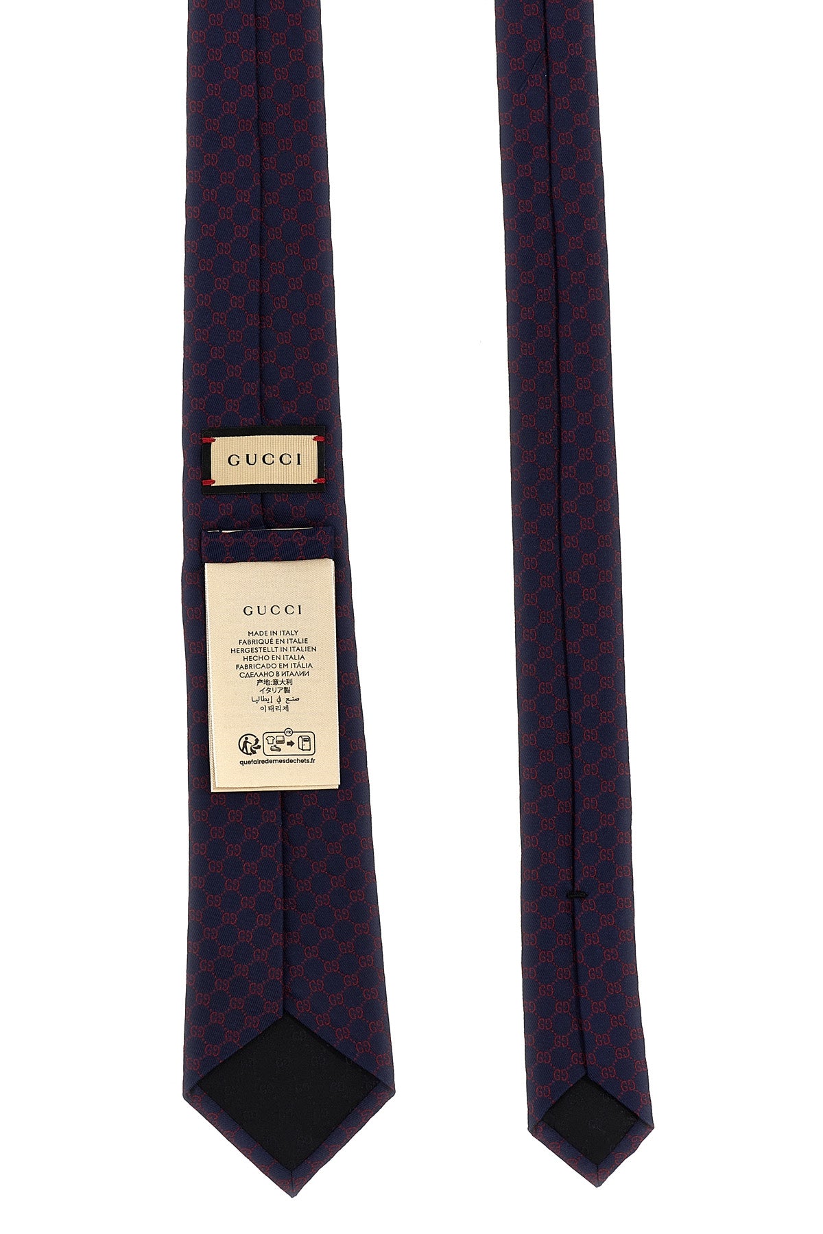 mono morset silk tie