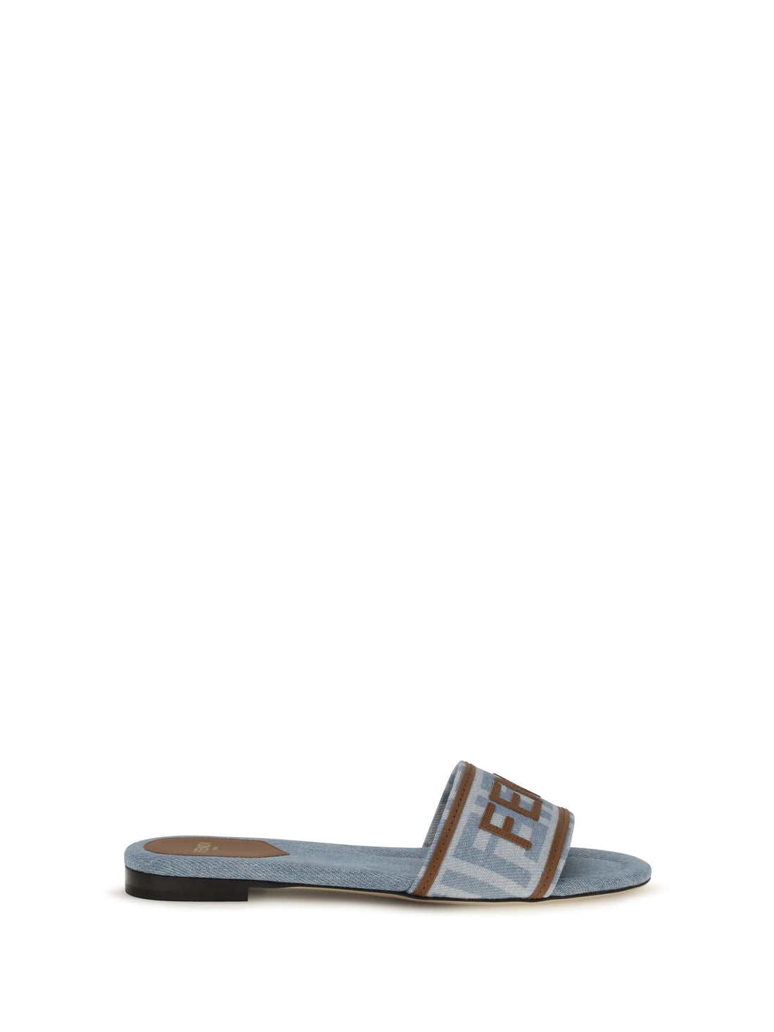FENDI 36 ff denim sandals