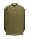 tracy textured gathered blouse