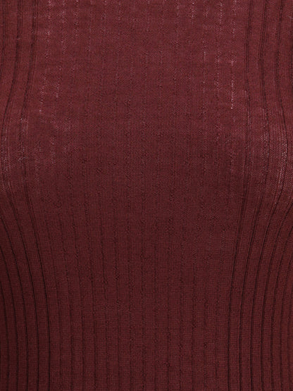 CRUNA 40 lightweight wool crew-neck sweater 