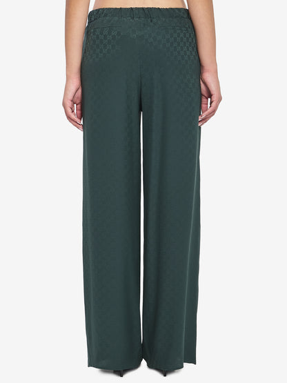 GUCCI 40 silk jogger pants